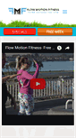 Mobile Screenshot of flow-motion-fitness.com